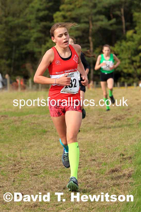 Girls under-15s 2022 NEHL Druridge Bay, Northumberland, Sunday, October 9th. Photo: David T. Hewitson/Sports for All Pics